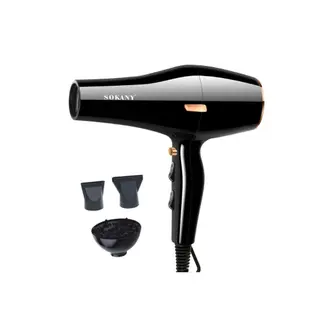 Sokany Hair Dryer Professional 3000 Watt - Black - SK-2225