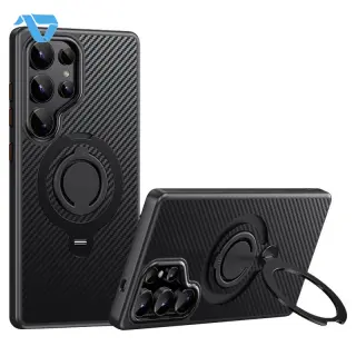 Samsung Galaxy S25 Ultra 5G Carbon Fiber MagSafe Phone