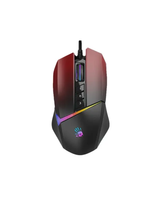 Bloody W60 MAX RGB Gaming Mouse Activated, Gradient Red