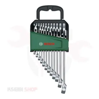 طقم مفاتيح بلدي مشرشر 12 قطعة BOSCH موديل 1600A02Z9D