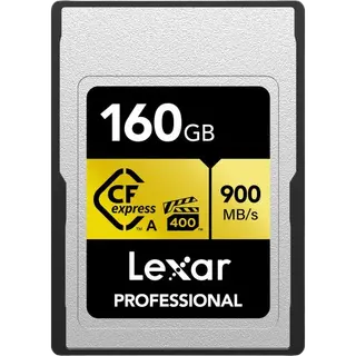 Lexar 160GB Professional CFexpress Type A Card GOLD Series