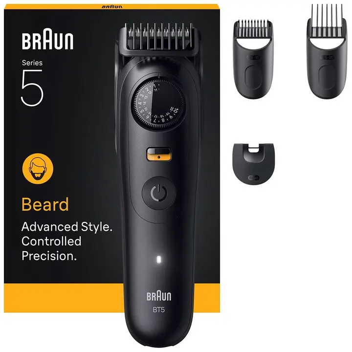 Braun BT5520 8422 Series 5 Beard Trimmer - Black