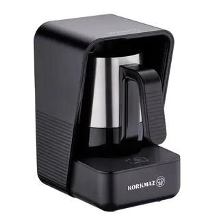 Korkmaz Moderna Coffee Machine Black/Satin