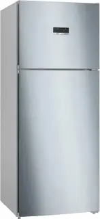 ثلاجه بوش نوفروست 542 لتر إضاءة LED شاشة ديجيتال, استانلس سيلفر (تركي), KDN76XI3E9