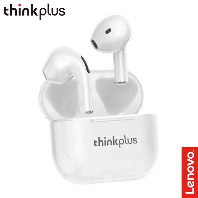 AIRPODS LENOVO LP40 WHITE, سماعات أيربودز لينوفو LP40 أبيض