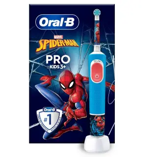 Oral-B Vitality Pro Kids Electric Toothbrush, Spider-Man