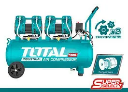 tcs2241008 كمبروسر 100 لتر 2 هيد كاتم صوت 3.2 حصان