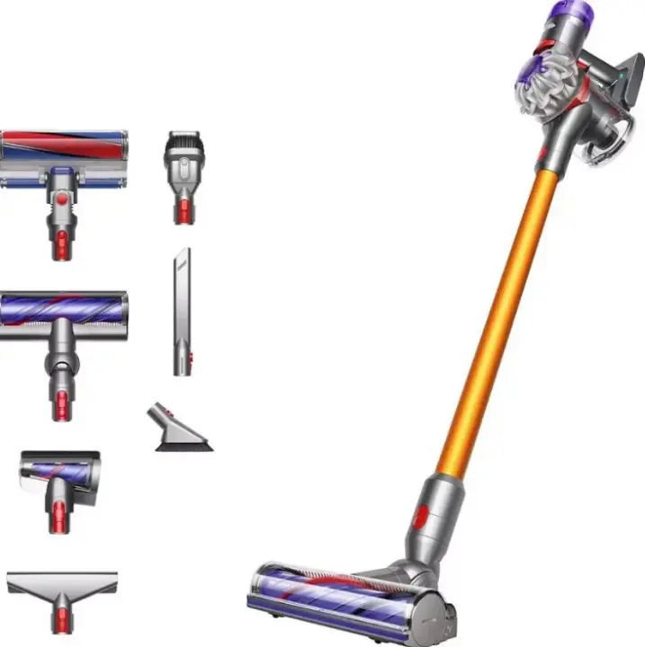 Dyson V8 Cordless Vacuum Cleaner 115AW, 2 speeds, 0.54L, 40min runtime, Model No: SV25