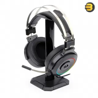 Redragon Lamia 2 H320 RGB Gaming Headset, USB 7.1 Surround Sound, Memory Foam Ear Cups, RGB Stand, Adjustable Headband