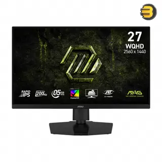 MSI MAG 274QPF E20 27" QHD Monitor, 200Hz & Rapid IPS