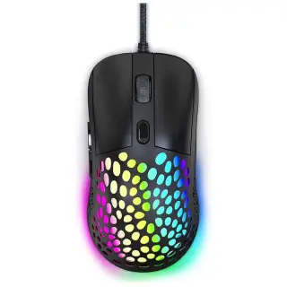Blade Hawks GM-X7 Rgb Wired Usb Gaming Mouse 6400 PDI With 6 Function Buttons, Black ماوس جيمينج ٦٤٠٠ DPI
