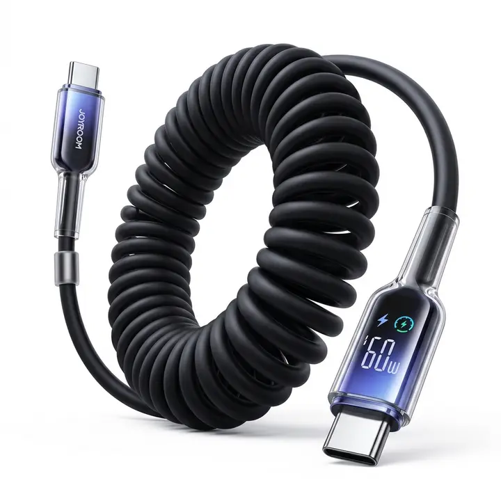 كابل جوي رووم (S-A43) 60 وات USB-C إلى USB-C بطول 1.5 متر