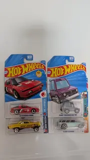 2026 Hot Wheels Kroger Exclusive Color Variations Set of 4 CASE L