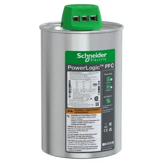 Schneider BLRCH300A360B40 | VarPlus Can HDuty Capacitor, 30/36 kvar, 400 V, 50/60Hz