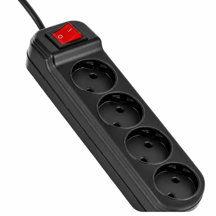 HYPER-H200 Power Strip 4 Dual Output 5 m 220V-black