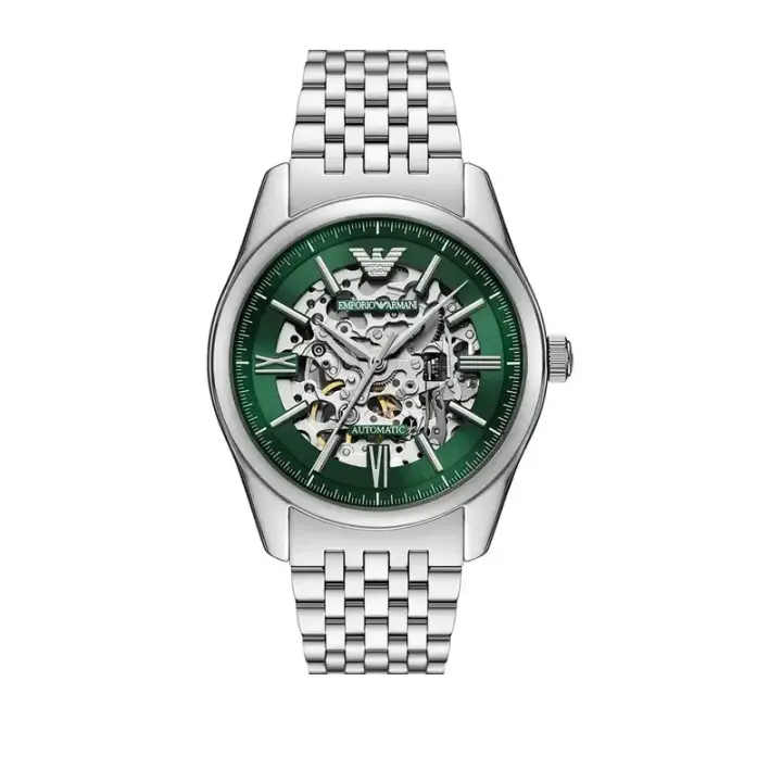 ساعة Emporio Armani Antonio AR60091 رجالي أوتوماتيك أخضر, 43 مم