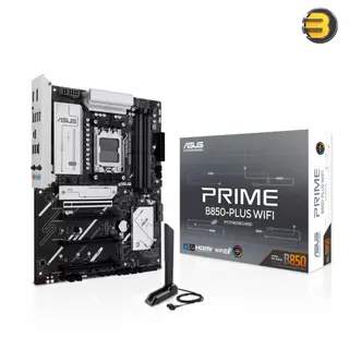 ASUS PRIME B850-PLUS WiFi, AM5 DDR5 8000+ MT/s ATX Motherboard