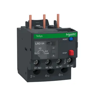 Schneider LRD04 | TeSys LRD thermal overload relays, 0.4…0.63 A, class 10A