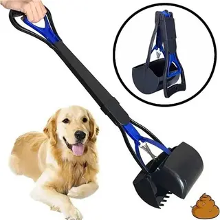 Long Handle Pet Pooper Scooper Dog Cat Poop Scoop Waste Cleaning Tool Supplies