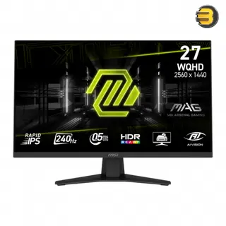 MSI MAG 274QF X24 27″ 240Hz WQHD Gaming Monitor