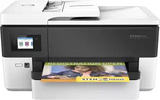 طابعة حبر اتش بي OfficeJet Pro 7720، (طباعة - مسح ضوئي - فاكس)، أبيض