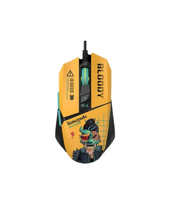 Bloody W63 Max RGB Gaming Mouse Renegade Sunset