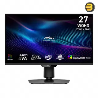 MSI MAG 274QPF X30MV 27″ 300Hz WQHD Mini-LED Monitor