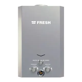 Fresh Natural Gas Water Heater 10 Liters Silver-500021925