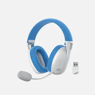 Redragon H878 SKULD PRO 3-Mode Wireless Gaming Headset, 7.1 Surround Sound, 40mm