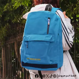 Baby blue Basic -Backpack