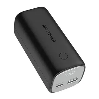 RavPower PB208 Mini 10000mah 30W PD 3-Ports Power Bank - Black