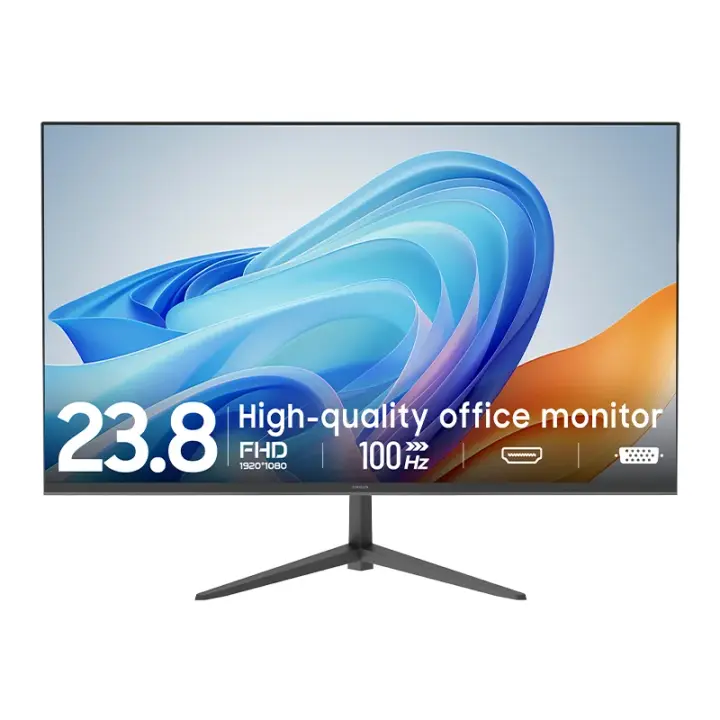 Aiwa MF2403-V IPS FHD 100Hz 24″ Flat Business Monitor, 99% sRGB, Frameless, 1000:1 Contrast Ratio, A+ Panel, HDMI, VGA,