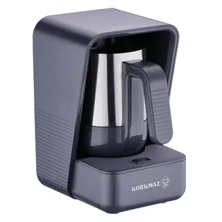 Korkmaz Moderna Coffee Machine Grey/Satin