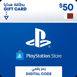 PlayStation Network, $50 PSN Card (Qatar Store)