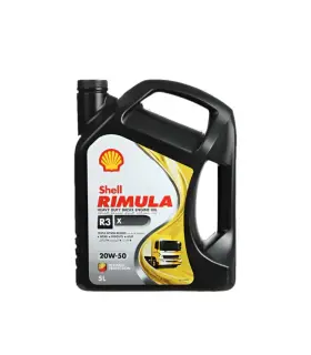 زيت محرك شل ريمولا R3X 20W-50-5 لتر