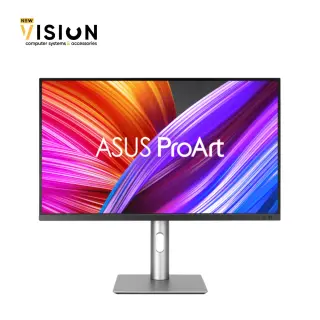 ASUS ProArt Display PA279CRV Professional Monitor, 27-inch, IPS, 4K UHD (3840 x 2160), 99% DCI-P3, 99% Adobe RGB, Color Accuracy ΔE < 2, Calman Verified, USB-C PD 96W, VESA DisplayHDR 400, VESA MediaSync, Ergonomic Stand, Green Sustainability