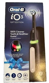 Oral-B iO3 Series 3 Electric Toothbrush - Gift Edition - Black Brand New
