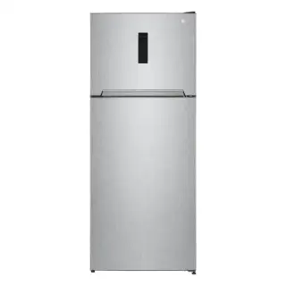 LG REFRIGERATOR 401 LITER TOP MOUNT FREEZER SILVER MULTI AIR FLOW GTF402SSAN