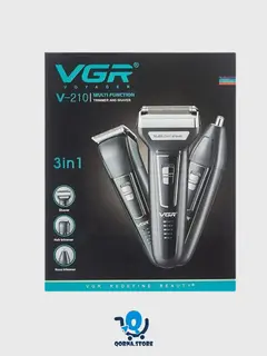 ماكينة حلاقة vgr 210 3 × 1, للحلاقه و والتنعيم