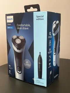 Philips 3000X Series Rechargeable Men's Electric Shaver - Light Blue (X3003/02)