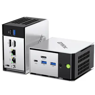 GMKtec M8 Mini PC Ryzen 5 PRO 6650H 16GB RAM ohne SSD ohne OS USB-C Triple 4K