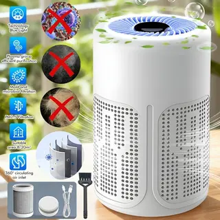 MDHAND Air Purifier Home HEPA Filter Air Cleaner for Allergies Smoker Odor Dust
