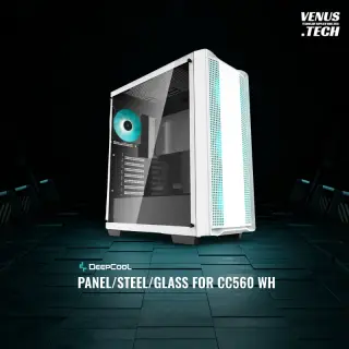Deepcool FRONT PANEL/STEEL/GLASS FOR CC560 WH