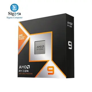 AMD Ryzen 9 9950X3D Processor, 16 Cores / 32 Threads, 4.3GHz Base, 5.7GHz Max Boost, 128MB L3 Cache, DDR5, PCIe 5.0, 170W TDP