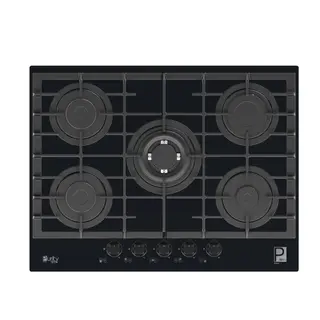 HPT713G, Gas Hob 5 Eyes Heavy Duty Grids