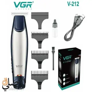 ماكينة حلاقة VGR V-212 احترافية, شفرة Zero T لتحديد دقيق