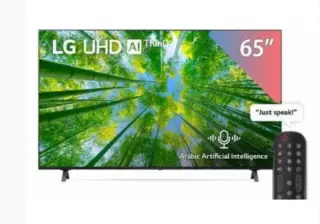 إل جي شاشة 65 بوصة إل إي دي يو اتش دي 4 كاي سمارت وايرلس ويب أو إس TV 65UQ80006LD