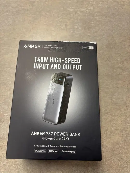 Anker 737 Power Bank PowerCore 24K 24000mAh 140W A1289 NEW IN BOX