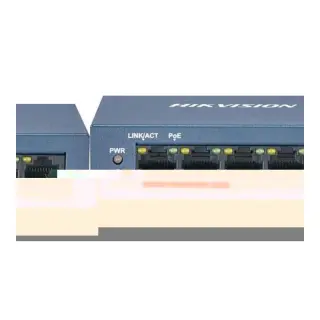 Hikvision 4-Port Fast Ethernet PoE Switch DS-3E0105P-E/M