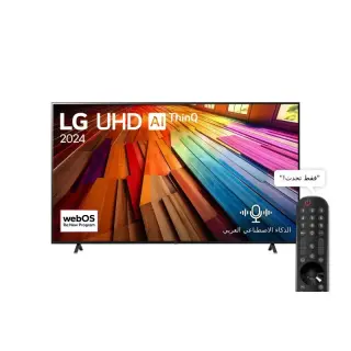 إل جي شاشة 43 بوصة إل إي دي 4 كاي سمارت وايرلس TV 43UT80006LA